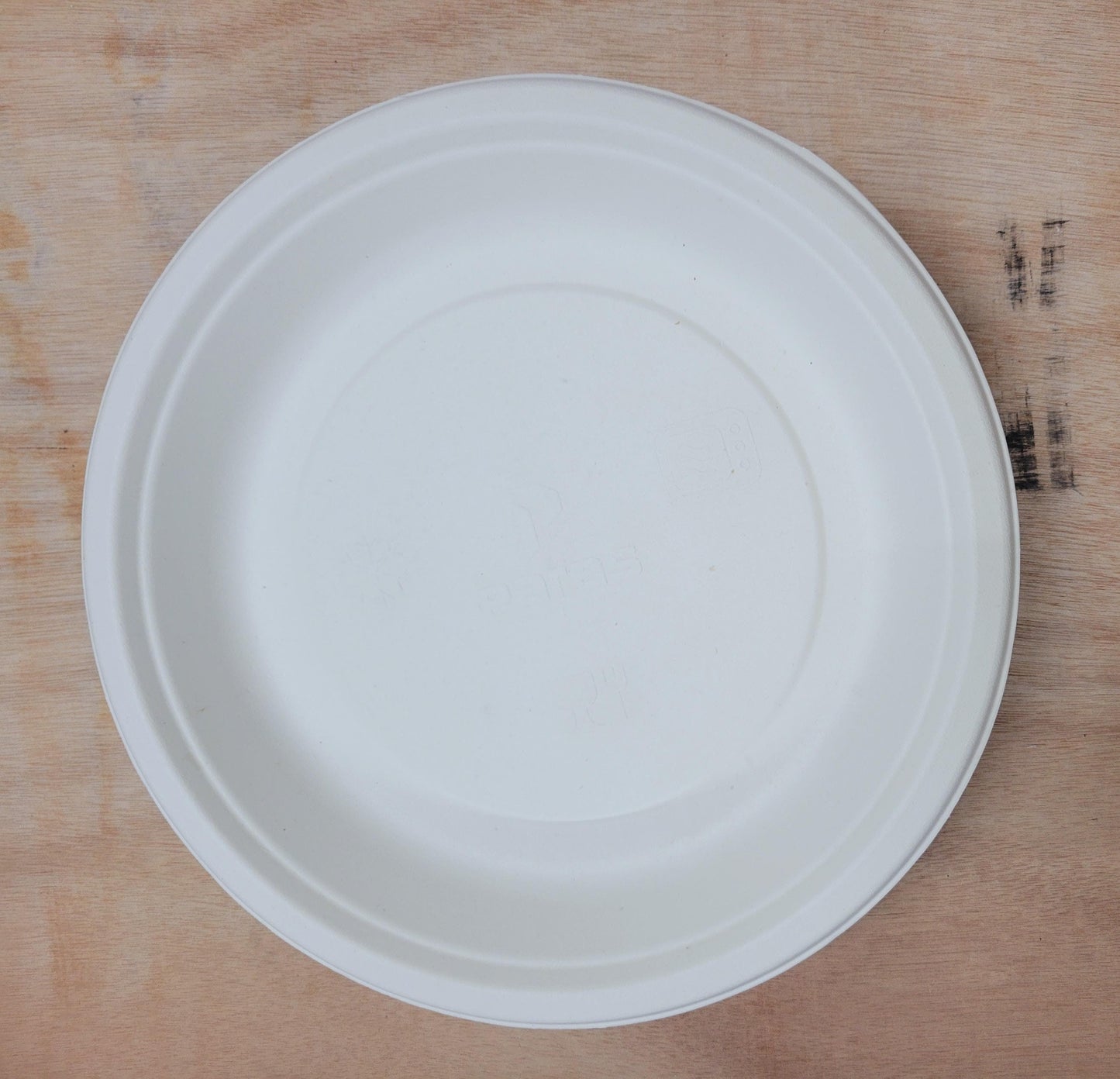 Disposable White Paper Plate for Birthday, Wedding & Party, 12 inches,(Pack of  25 Pieces)