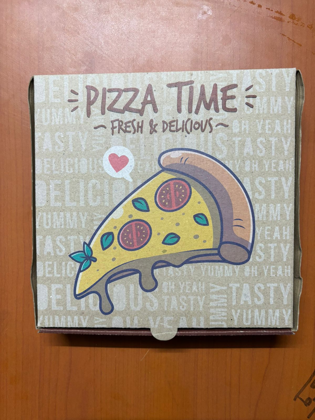 Brown Pizza box 10*10 | set of 50