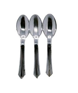 Disposable Silver spoon (Pack of 50)